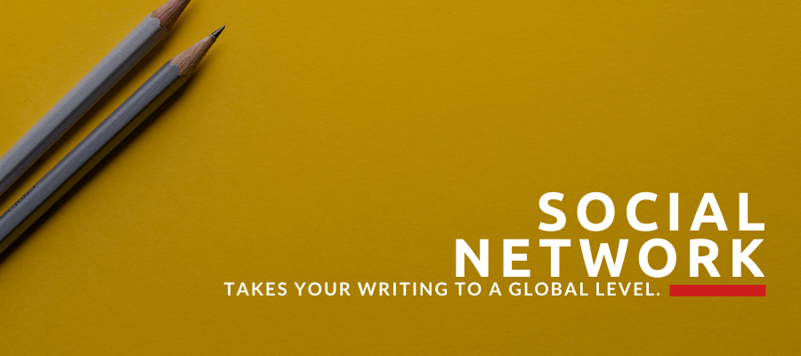 social networks get your writing noticed.